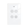 White Curtain Light Switch
