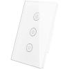 Wall Switch 3 Gang-White