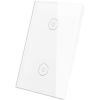 Wall Switch 2 Gang-White
